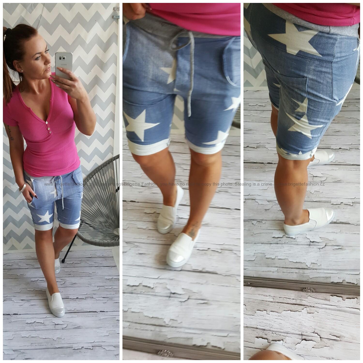 3/4 kalhoty star denim
