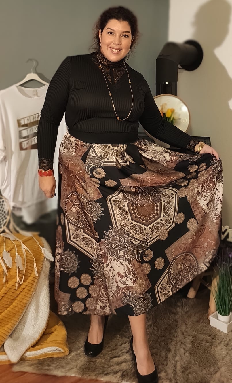 Sukně Oriental - black