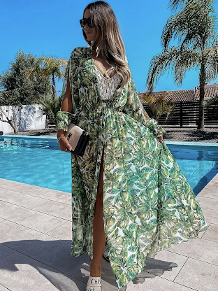 Kimono Acapulco - zelené