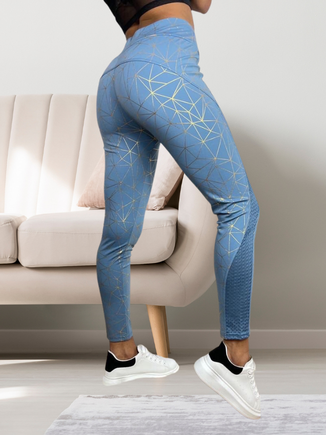 Legíny Waist - MODRÉ