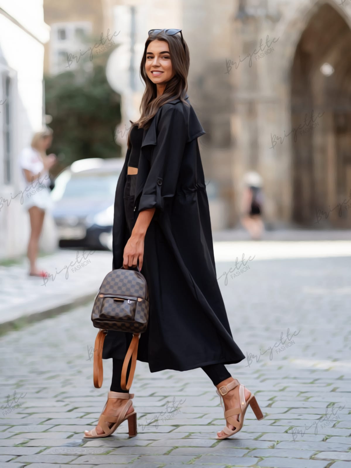 Kabát Elegant - černý