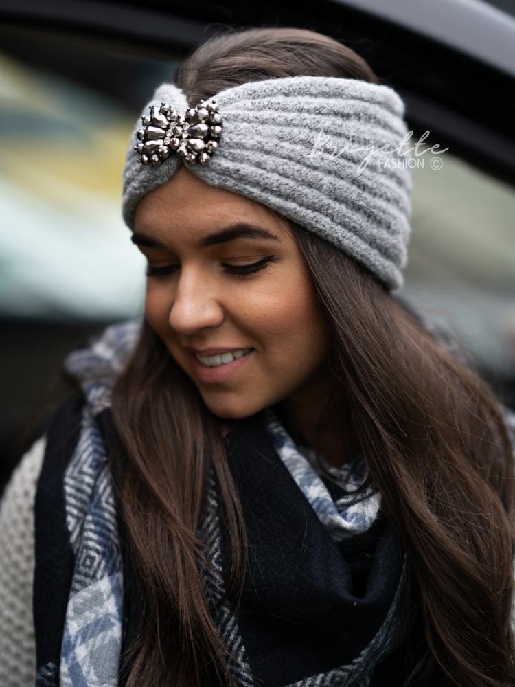 Čelenka Gray Diamond šedá