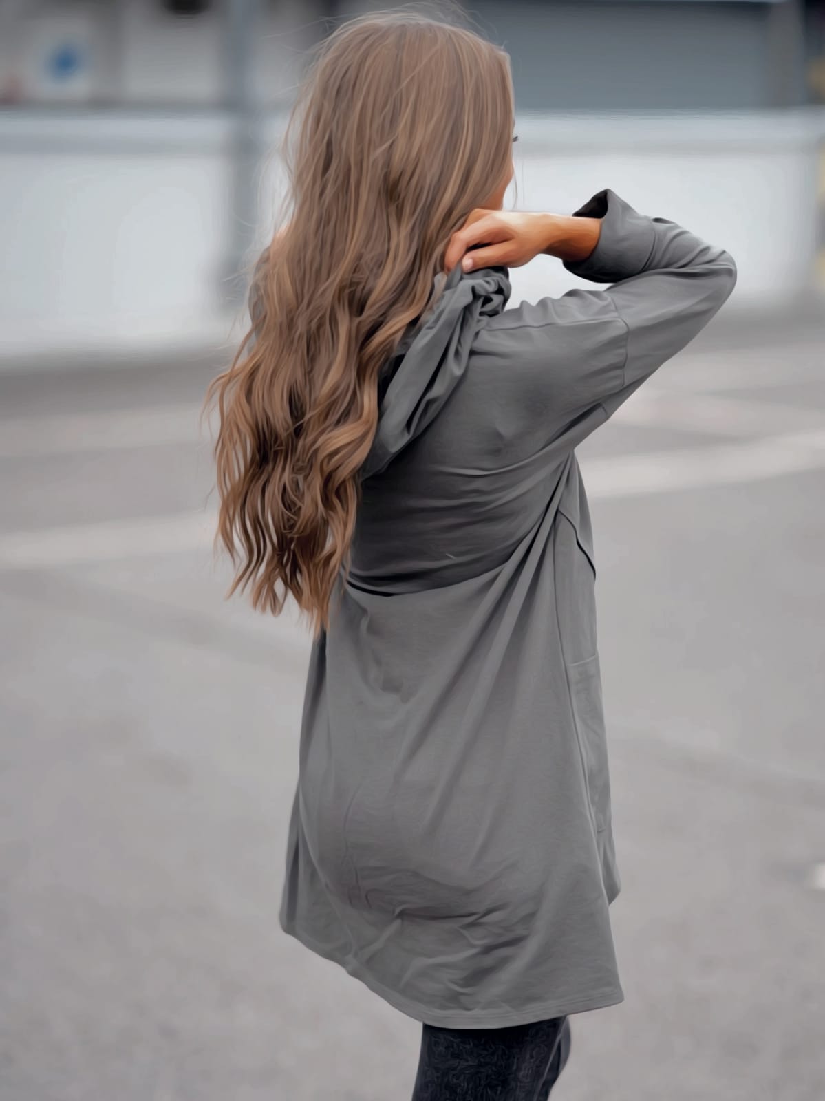 Mikina Goulie - khaki