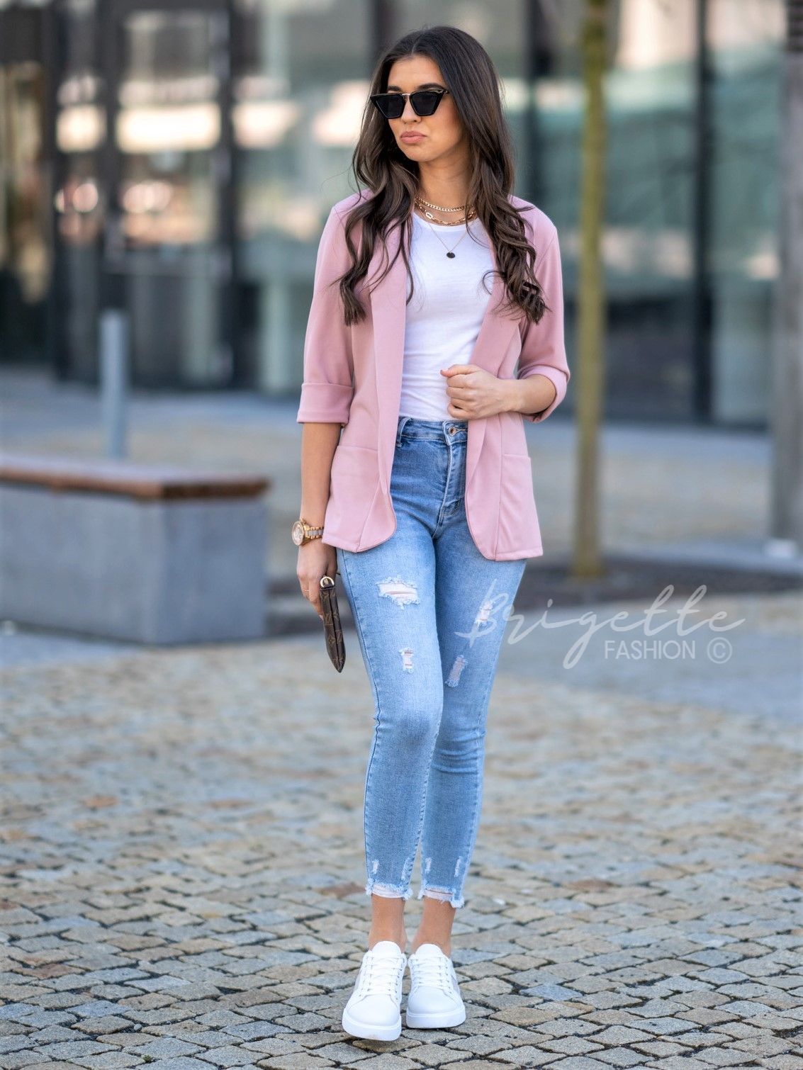 Sako Basic Casual světle růžové
