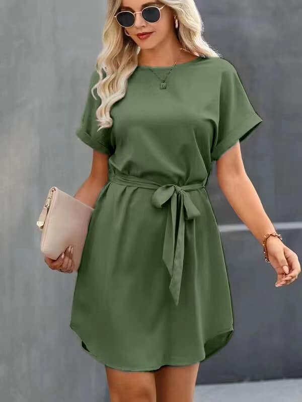 Šaty Beyonce khaki