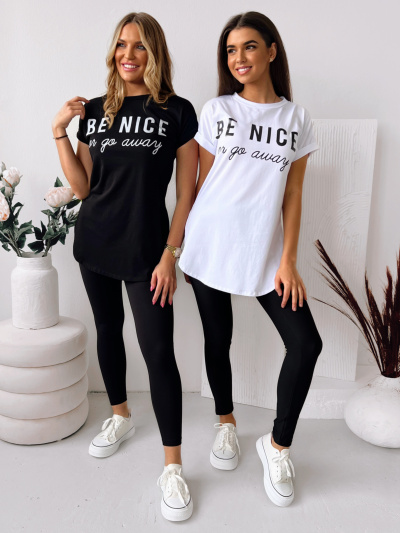 Tričko Be Nice bílé