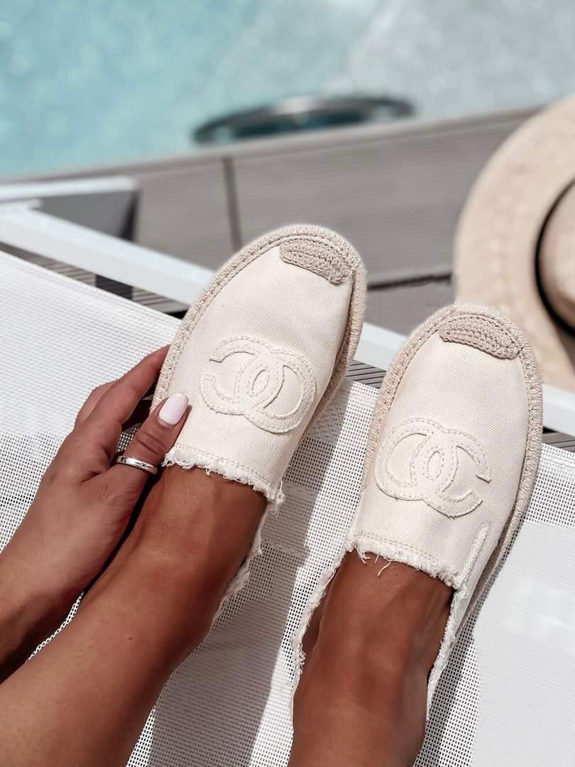 Espadrilky CC - bílé