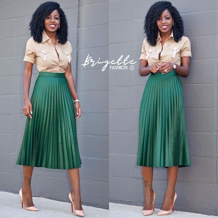 Sukně Solis zelená