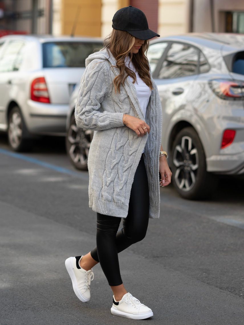 Cardigan Henriett béžový