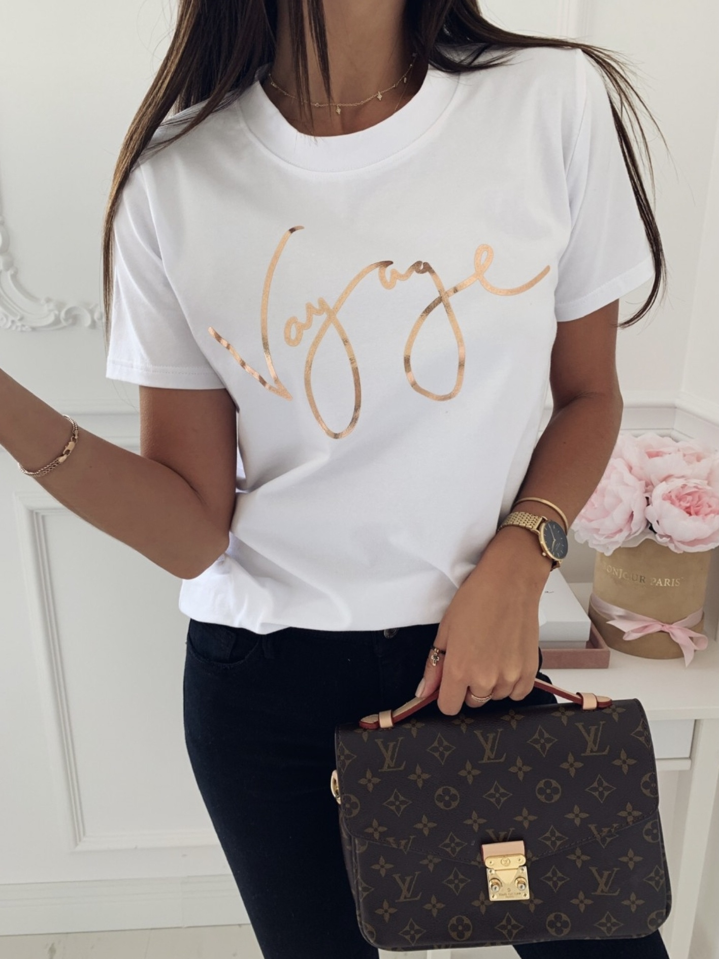 Tričko Voyage bílé