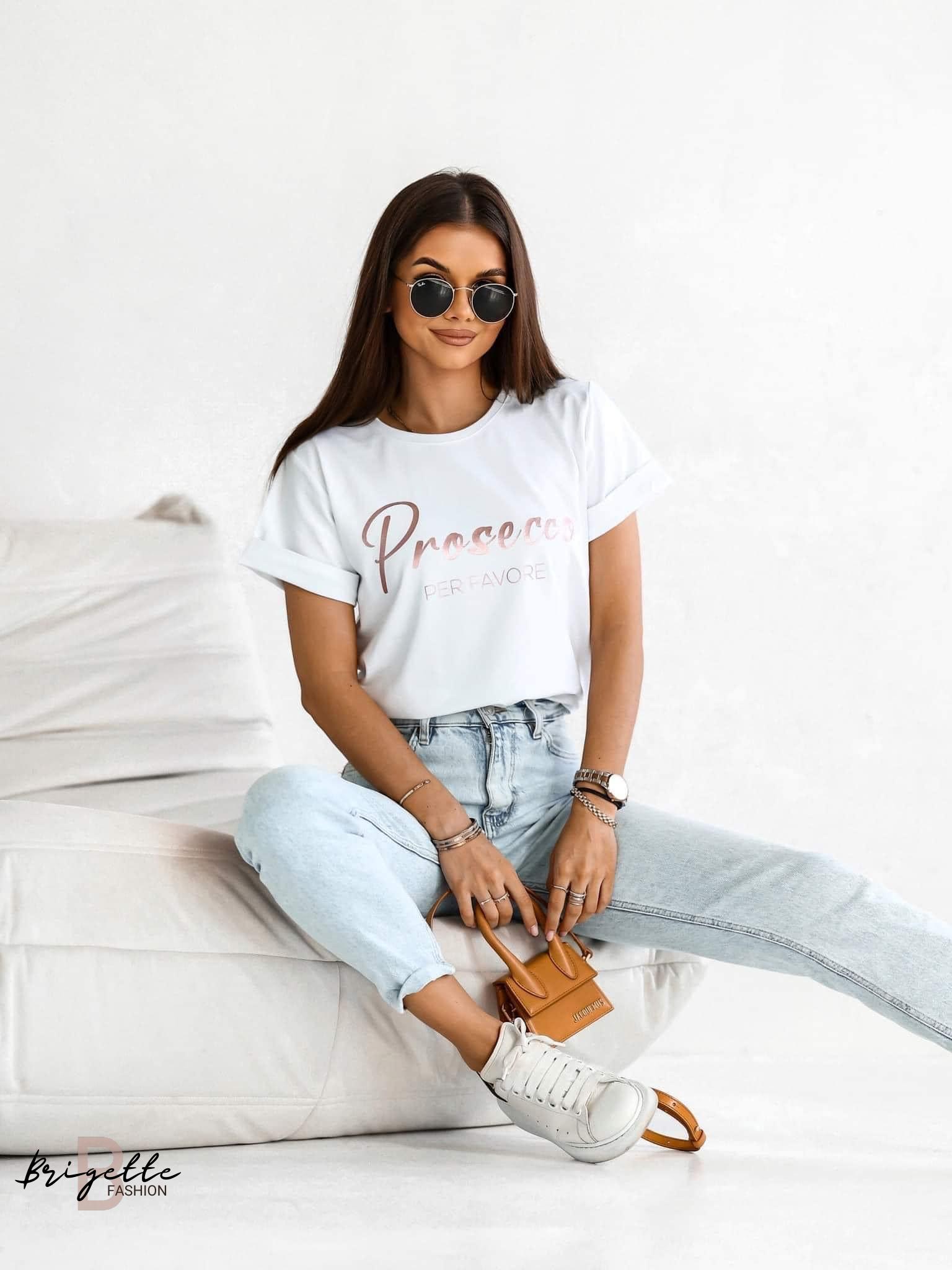 Tričko Prosecco bílé