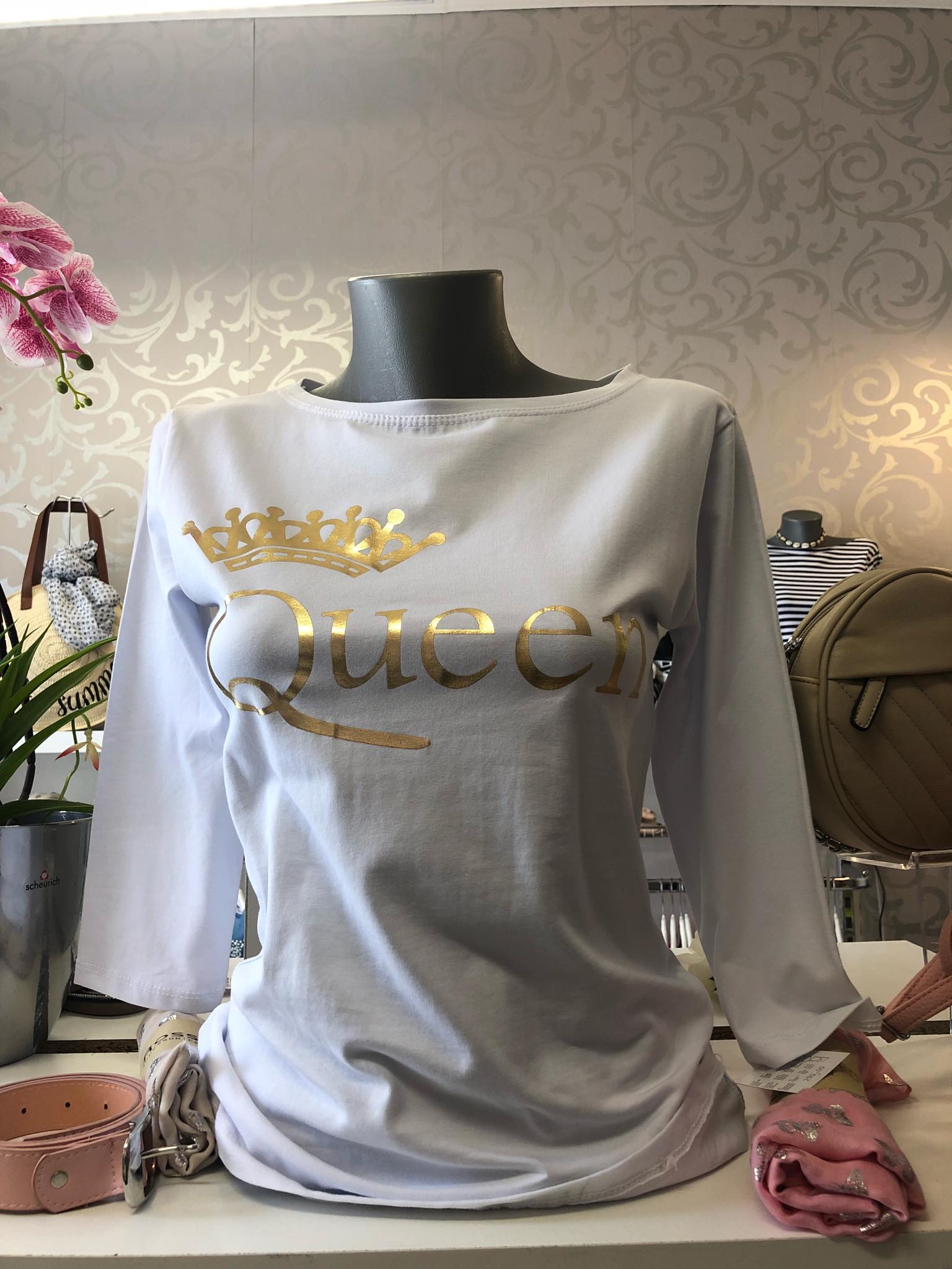 Tričko Queen- White