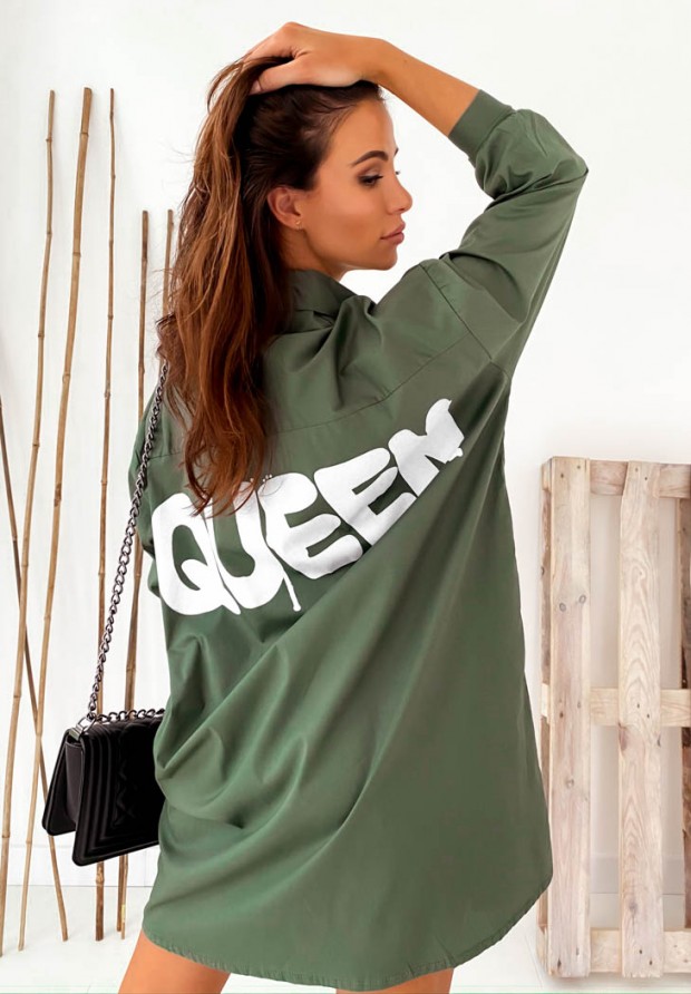 Košile Queen- khaki