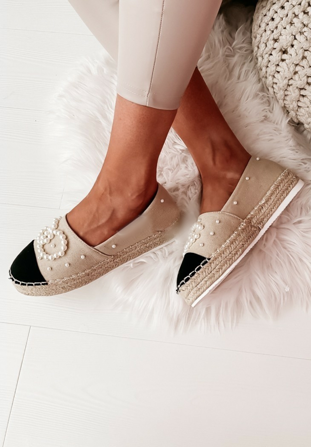 Espadrilky Pearls
