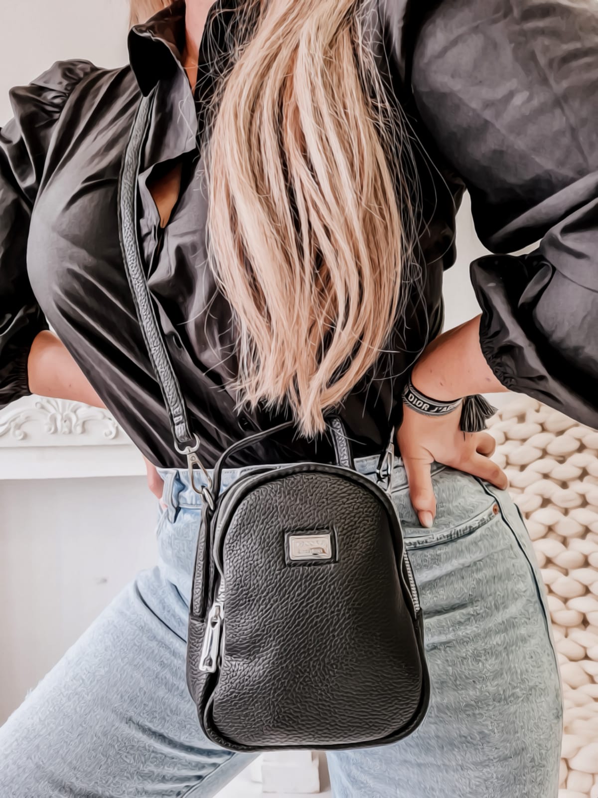 Batůžek crossbody- black