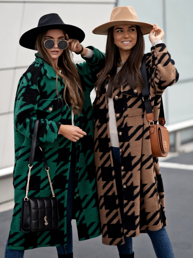 Kabát Vogue camel