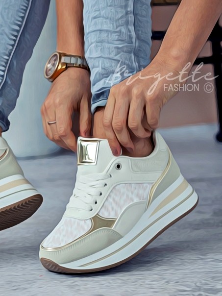 Botasky sneakers Beige Elagance