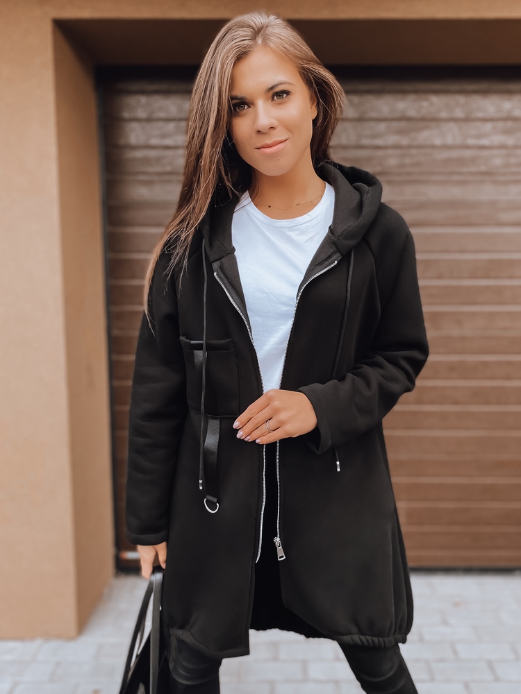 Oversize mikina Black Cord černá