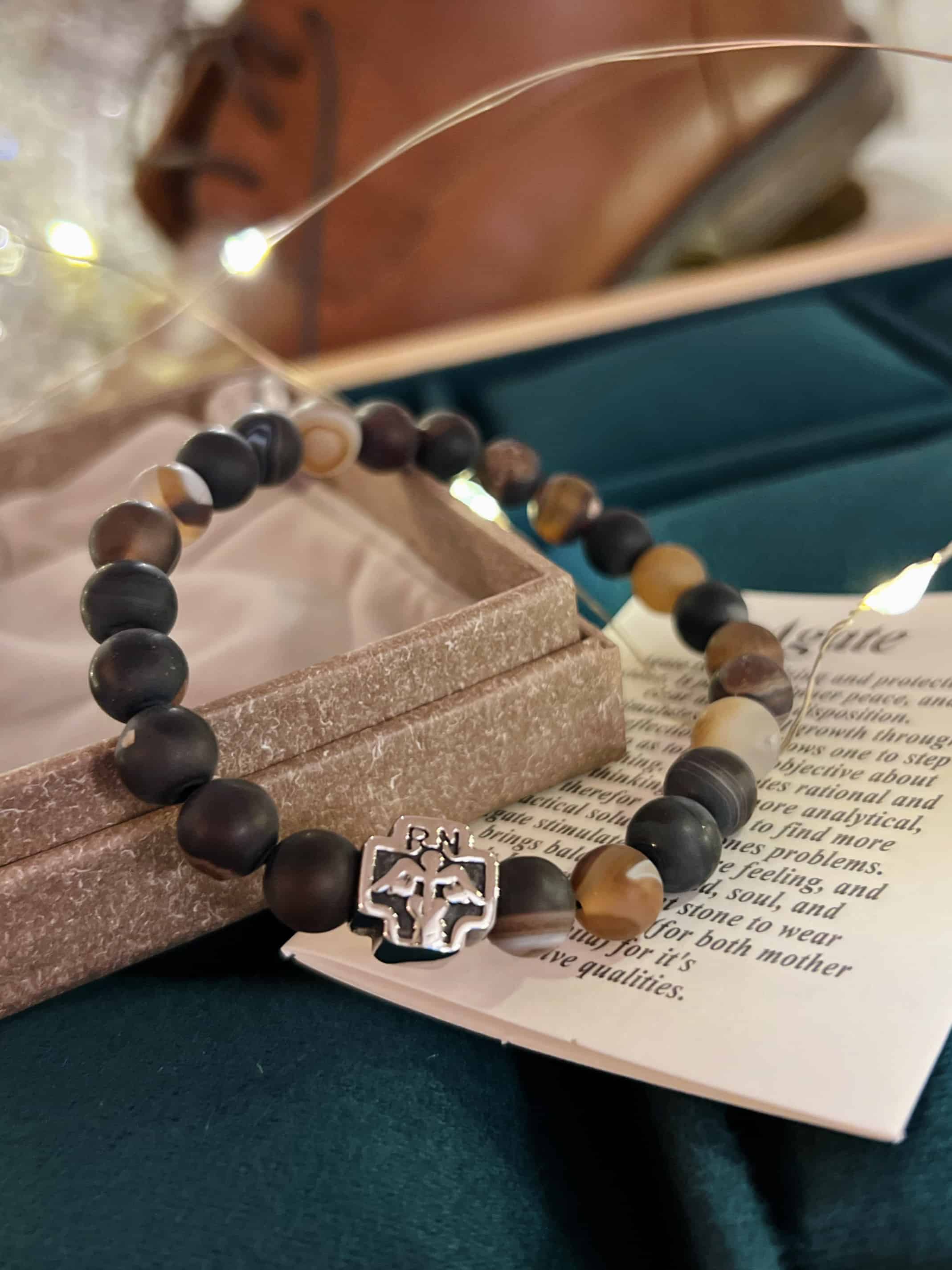 Pánský náramek Agate