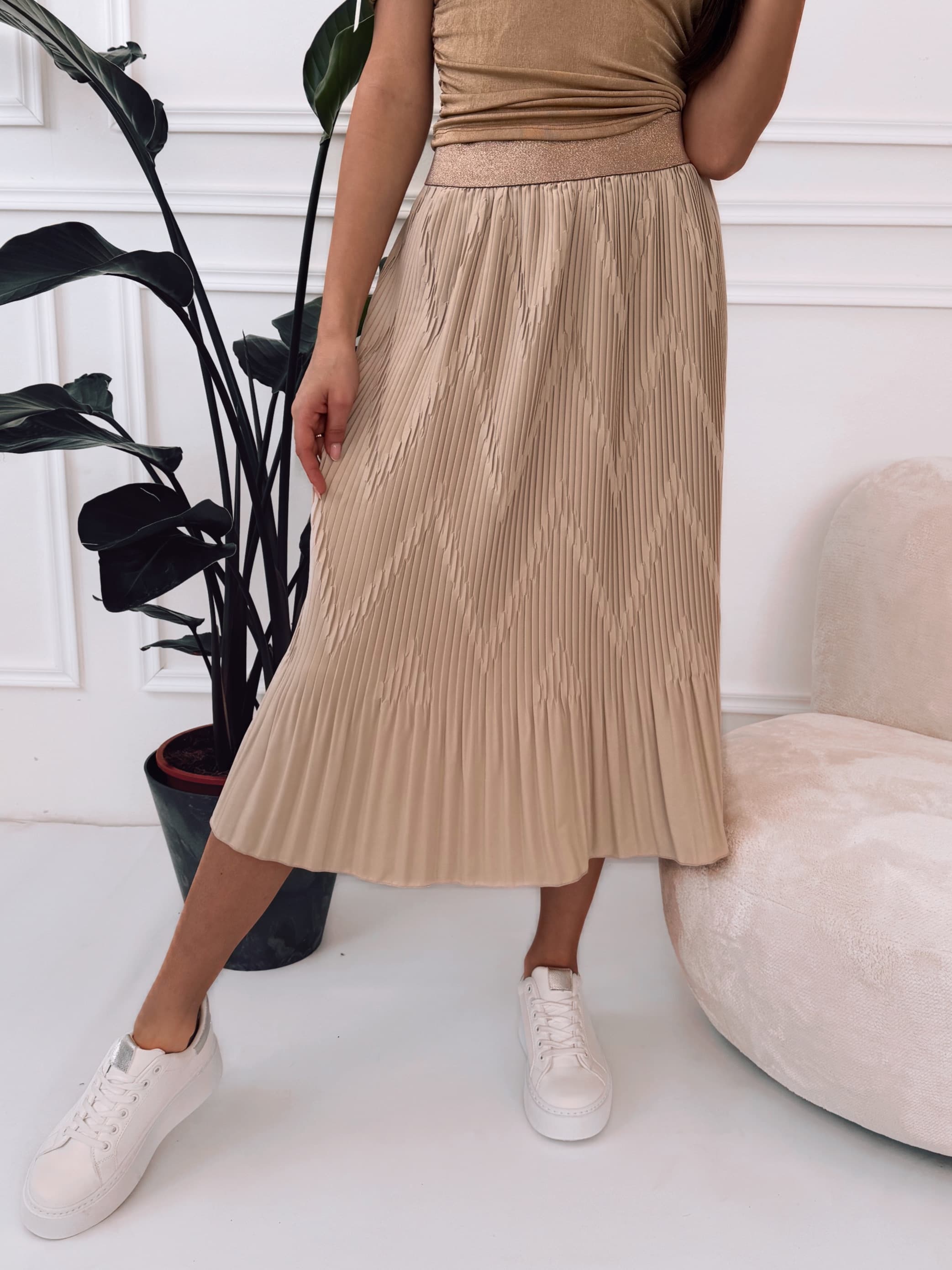 Sukně Glam Beo béžová