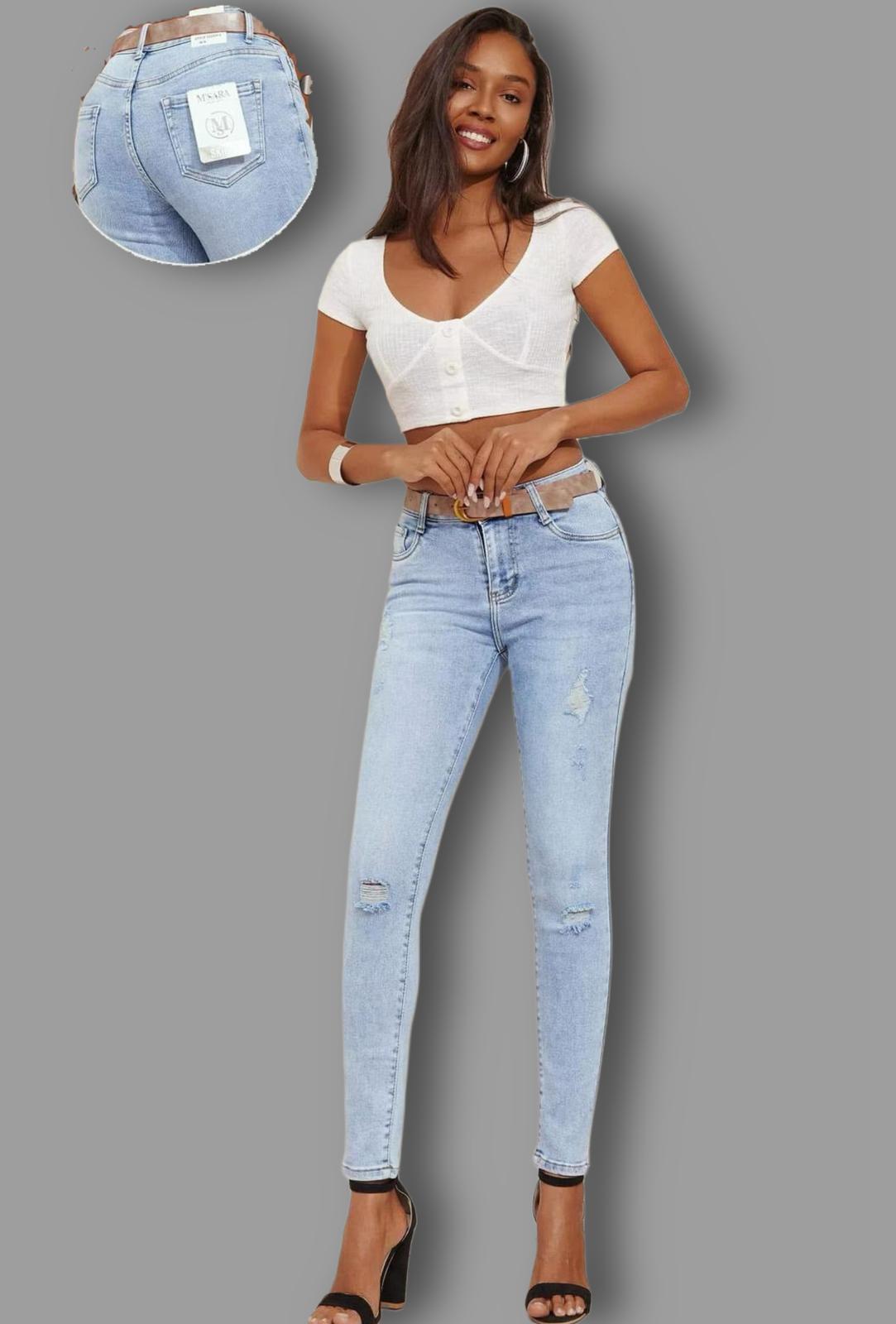 Skinny džíny Basic Fashion