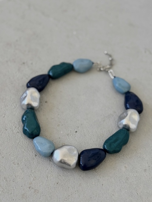 Náhrdelník Stones Tyrkys + Silver