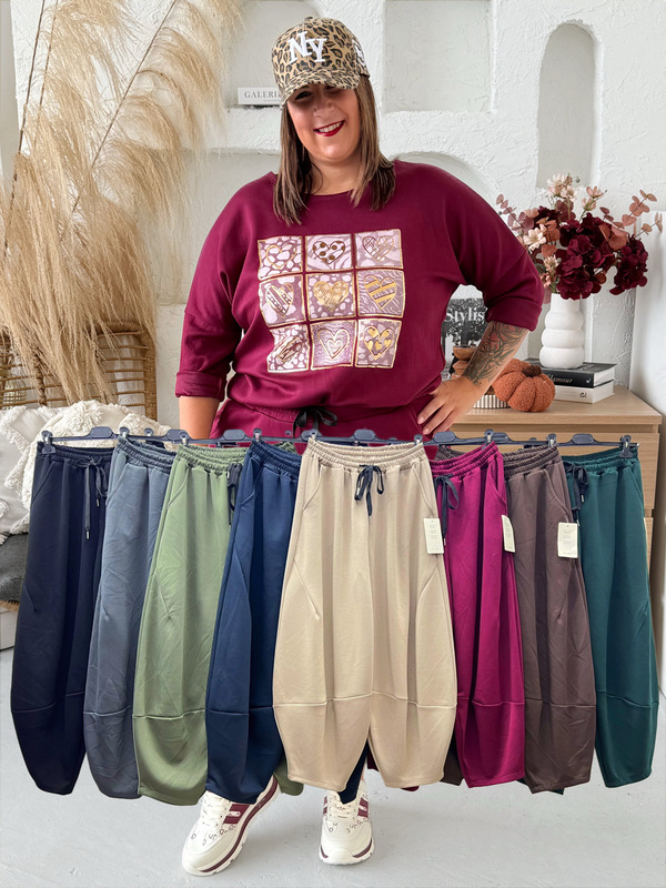 Kalhoty Harem Sporty - 𝘃𝘆́𝗯𝗲̌𝗿 𝗯𝗮𝗿𝗲𝘃 𝗽𝗼 𝗿𝗼𝘇𝗸𝗹𝗶𝗸𝗻𝘂𝘁𝗶́