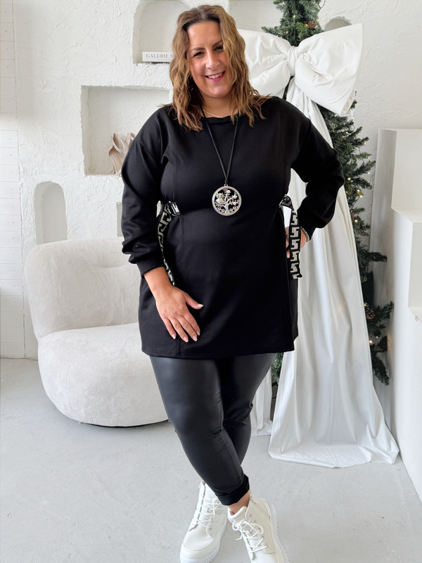 Máslová mikikna Sporty Extra do 3XL černá