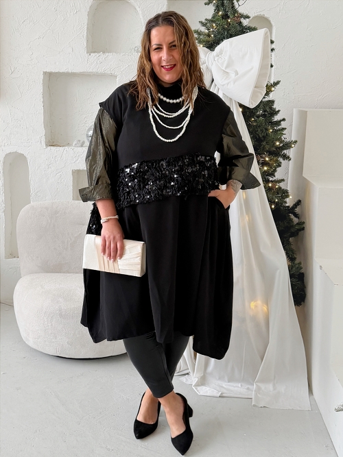 Extravagantní vestové šaty Luxury do 4XL