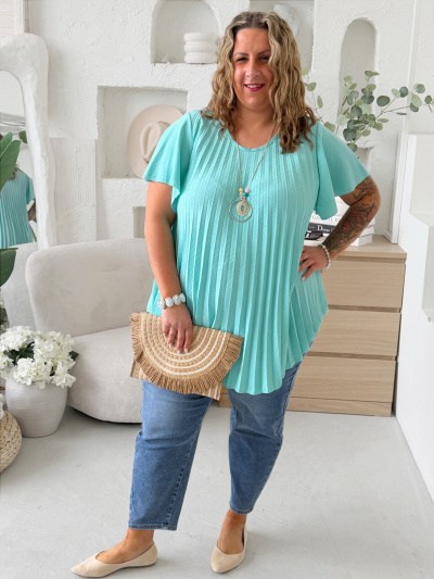 Halenka Plisa do 4XL mint