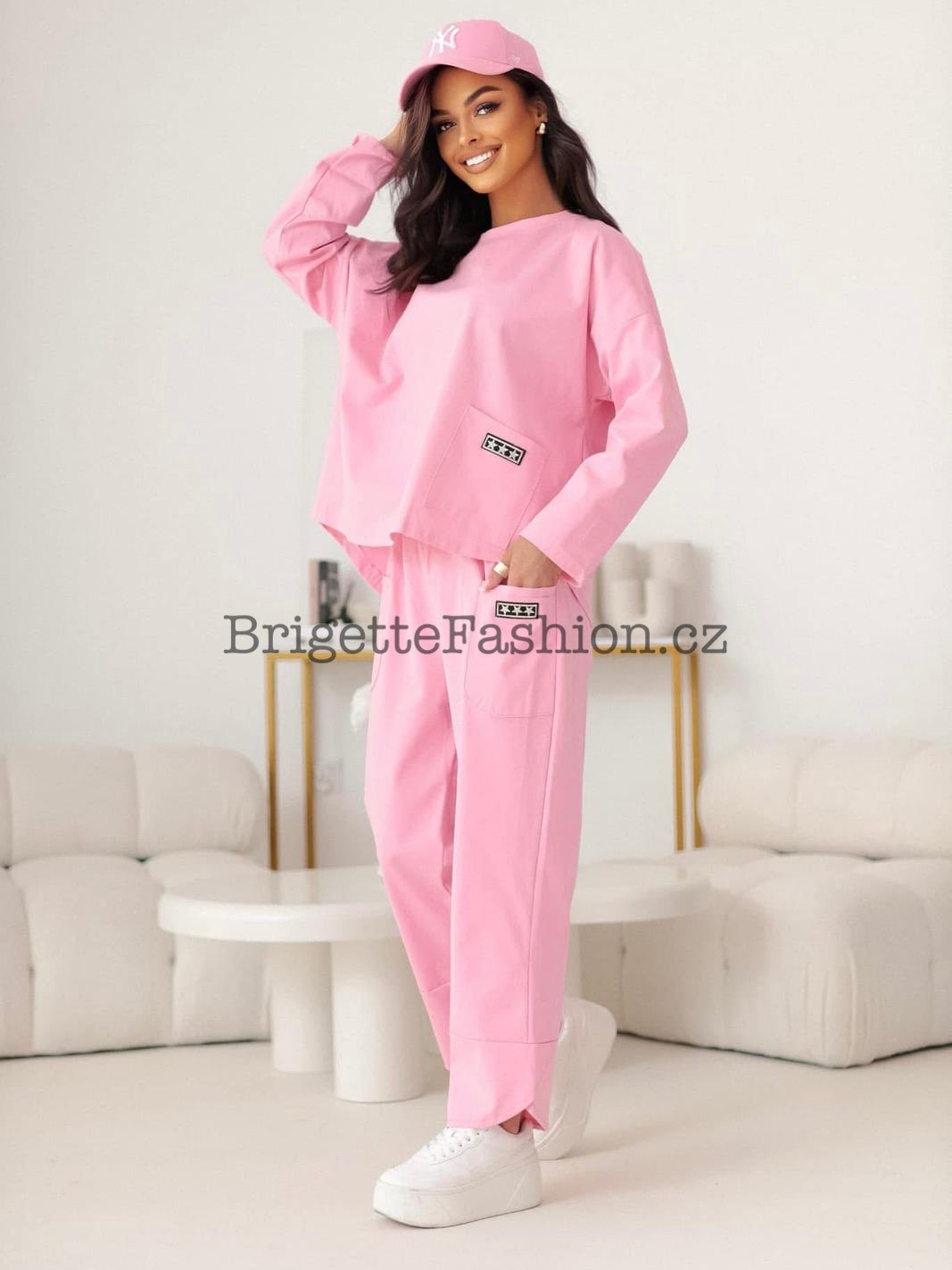 Komplet Premium Cotton růžový