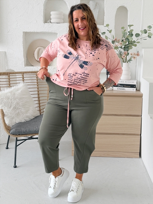 Kalhoty Barelky do 3XL - khaki