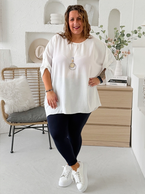 Tunika Iris do 4XL - bílá