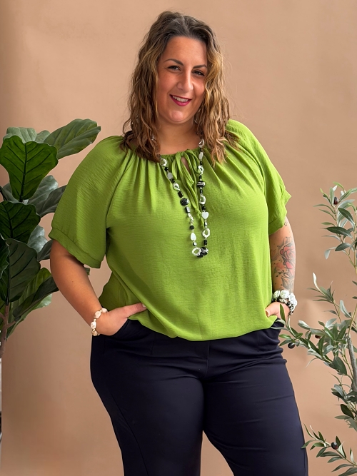Halenka Nora do 4XL - limetka