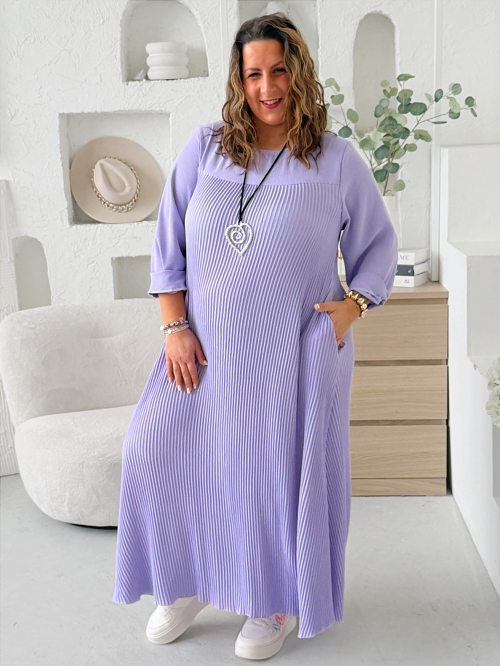 Šaty Perfect Feel do 5XL - lila