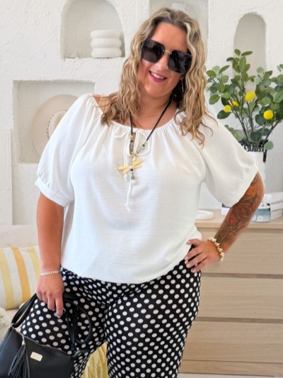 Halenka Nora do 4XL - bíllá