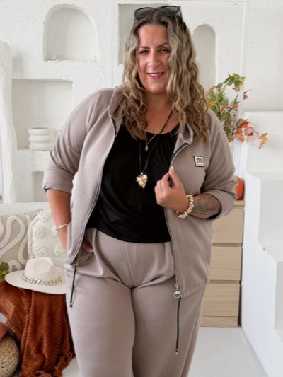 Máselková mikina Jefry do 4XL - fango