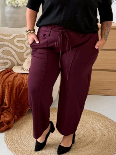 Kalhoty Lamar do 3XL - vínové