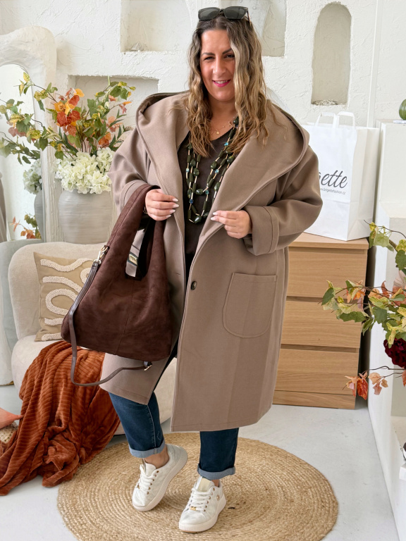 Oversize kabát Margot do 5XL - fango