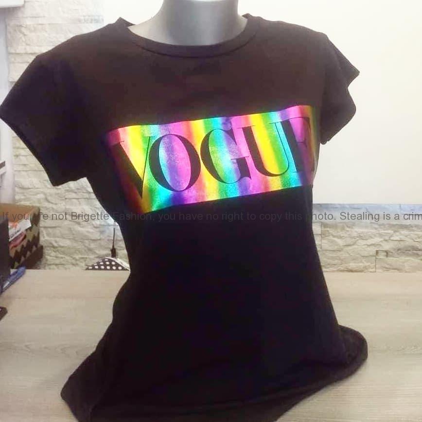 Tričko Vogue - černé 