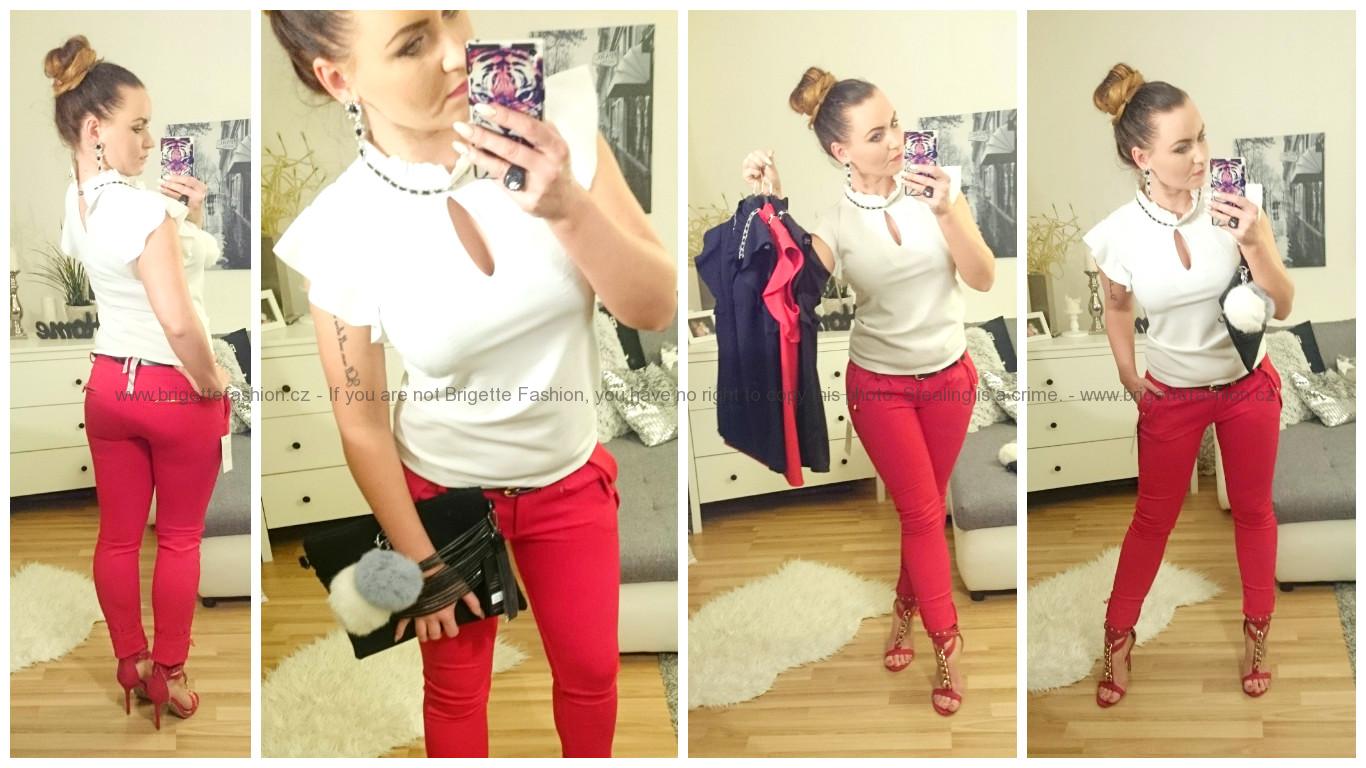 Stylový party top S/M
