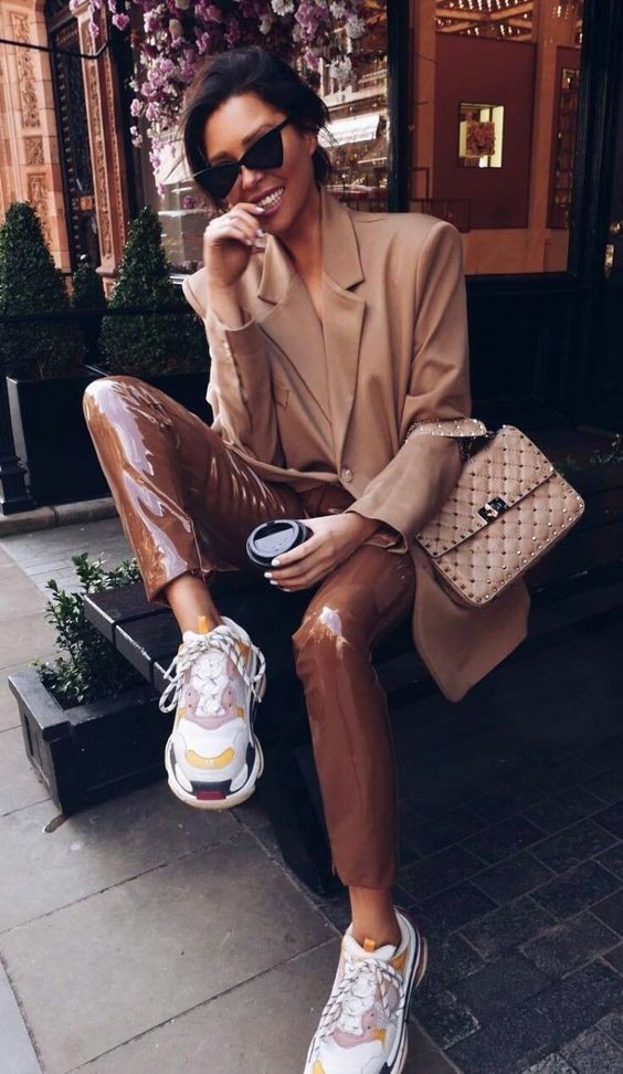 Camel latexové legíny jemně vyteplené