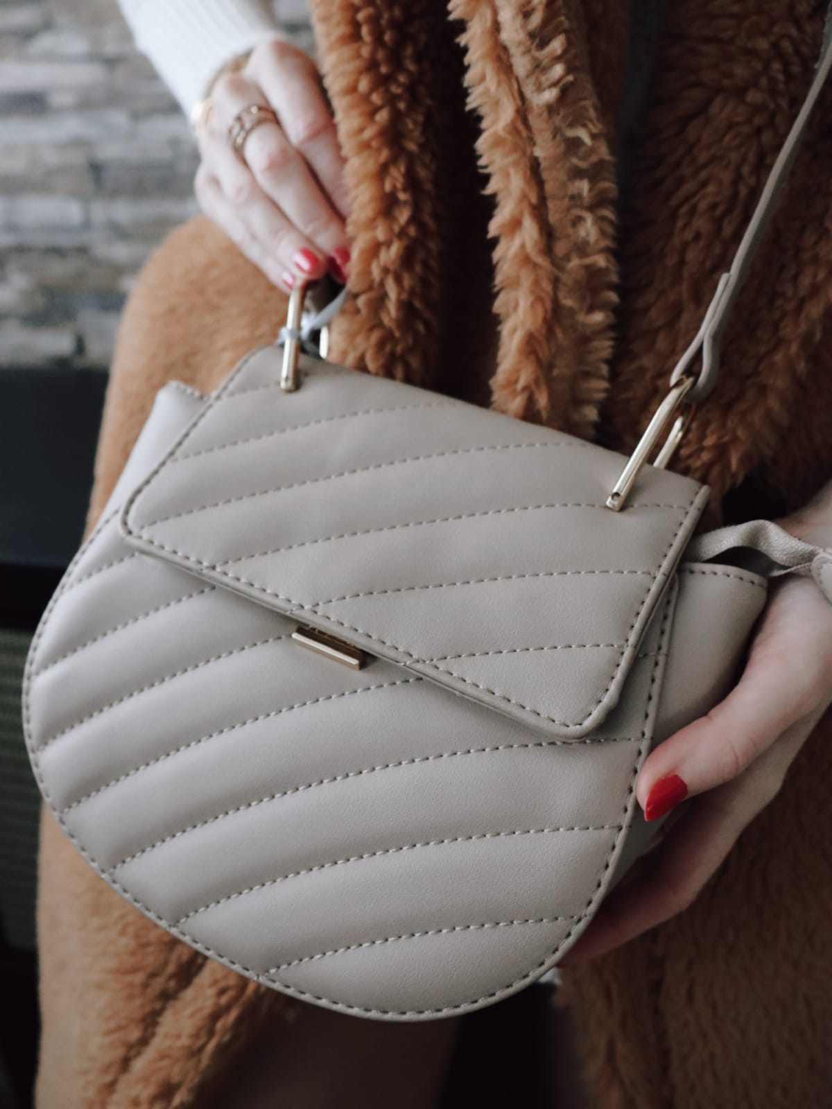 Crossbody Anne - šedá