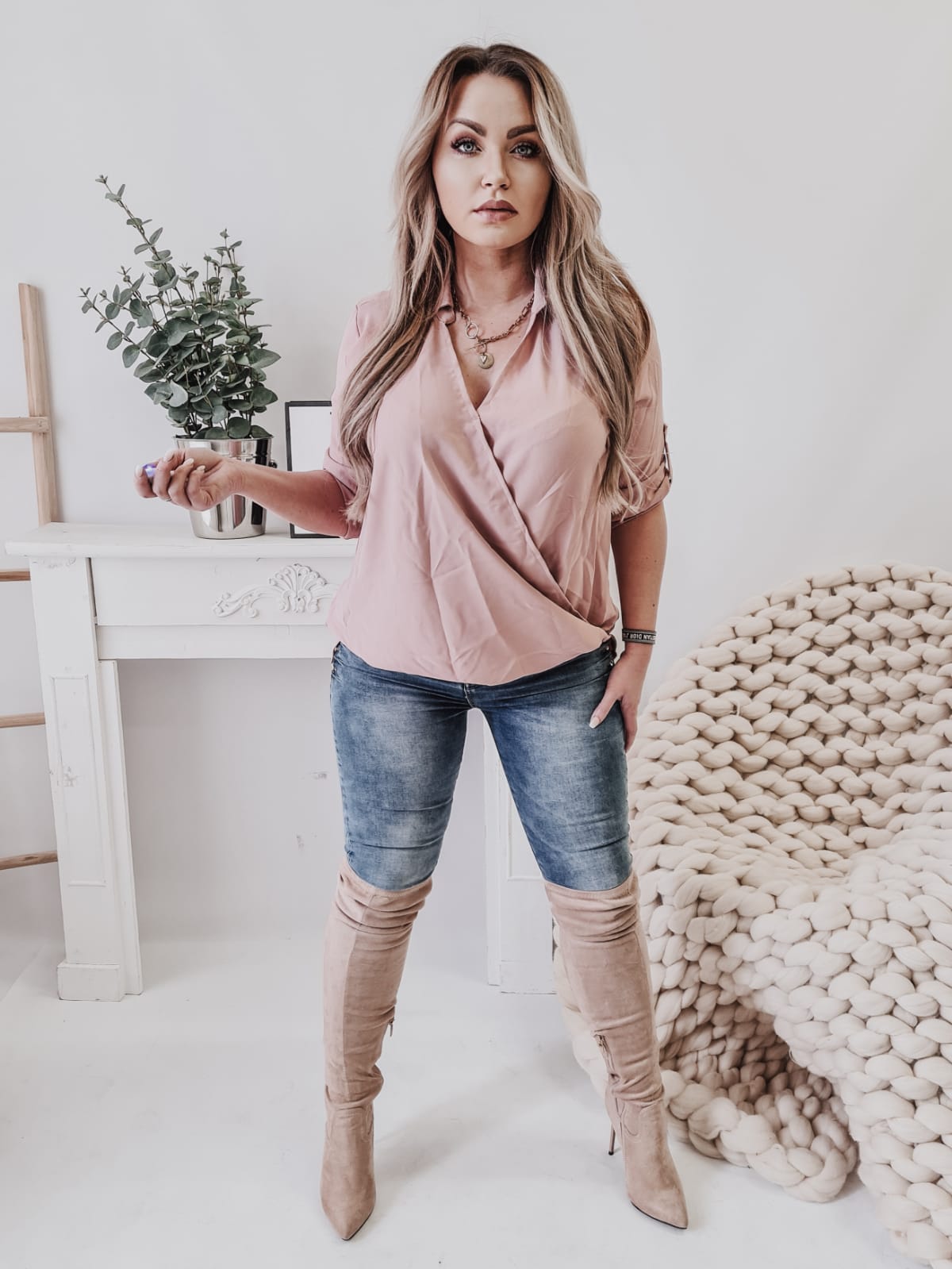 Halenka Emory - růžová