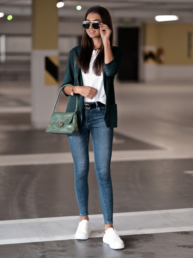 Sako Basic Casual smaragd