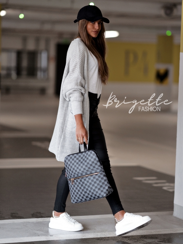 Cardigan Kaps šedý