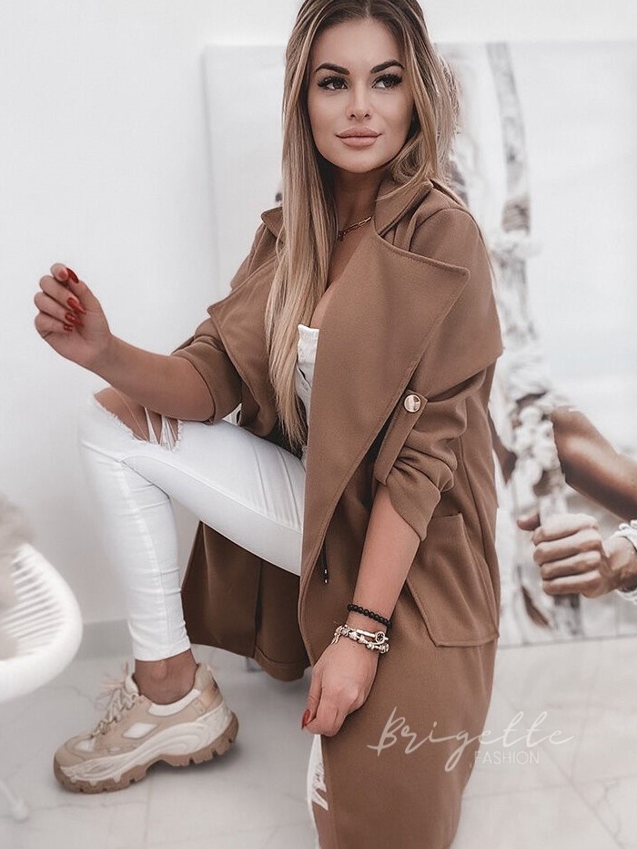 Kabát Blanche camel
