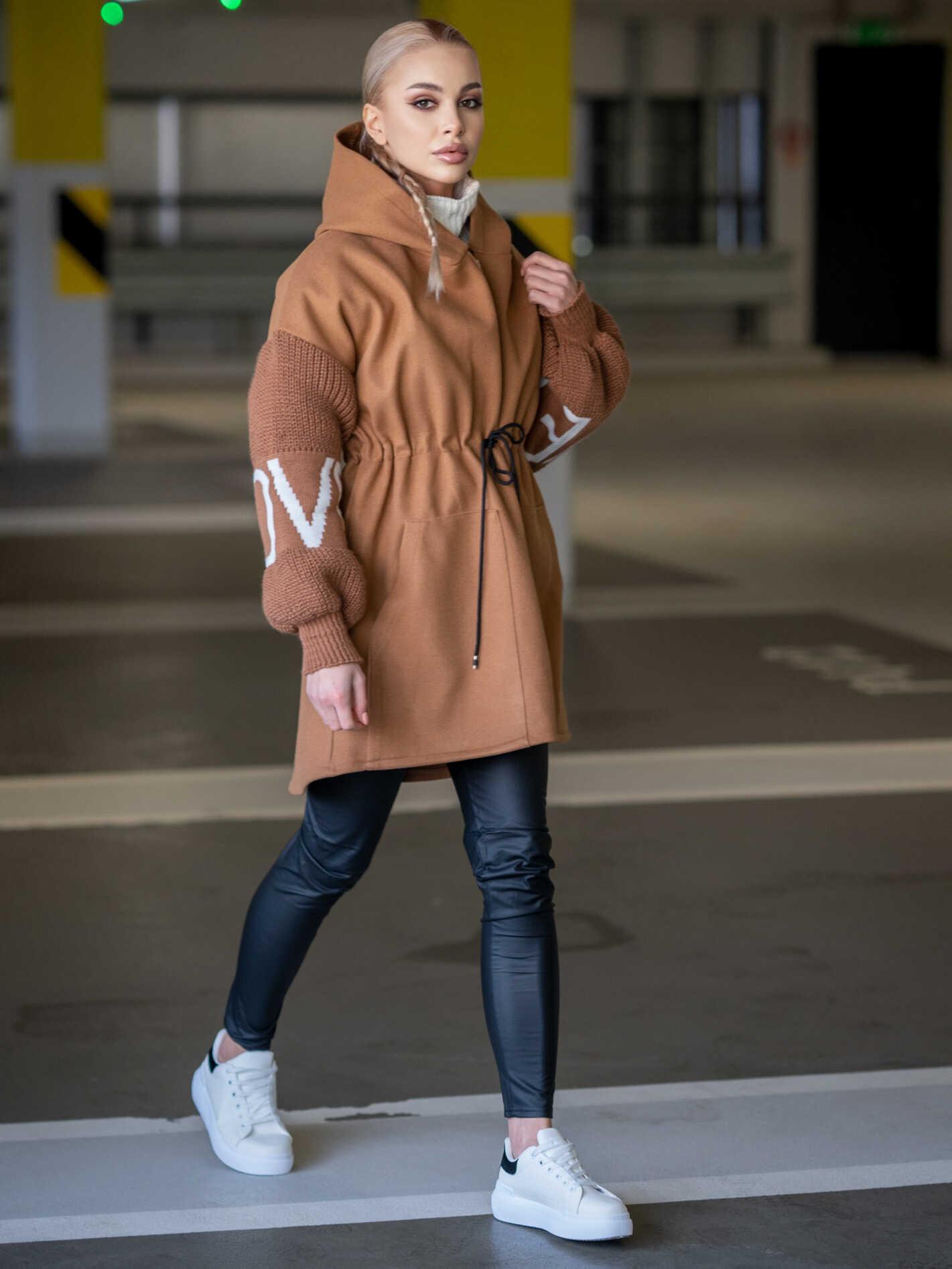 Kabátek Lommia camel