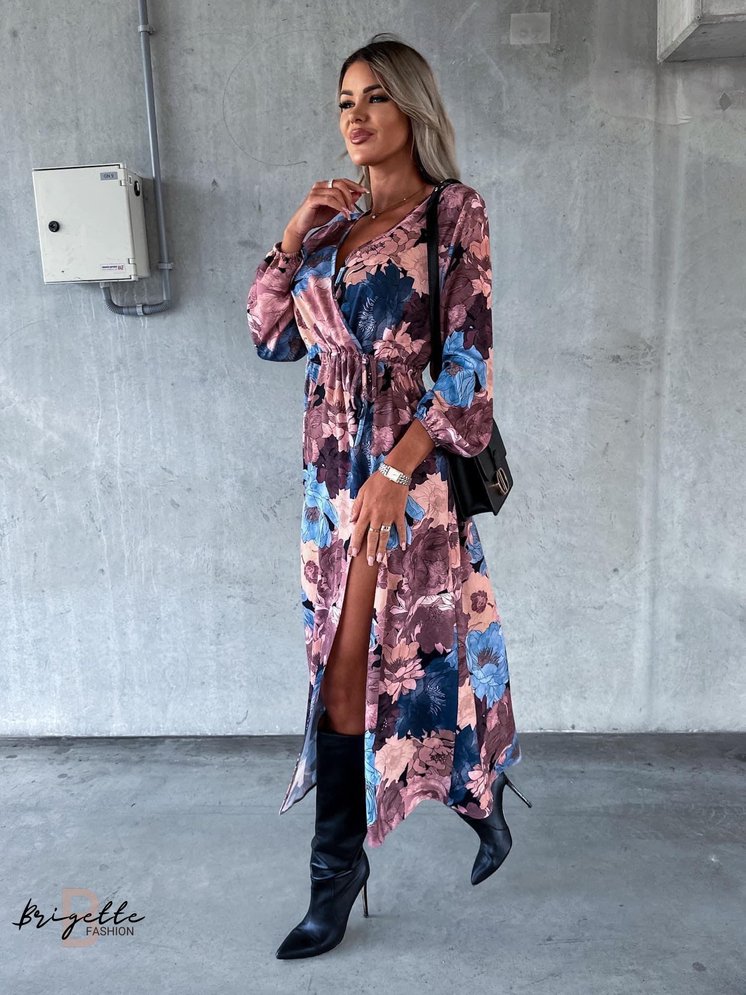 Šaty Casandra modré