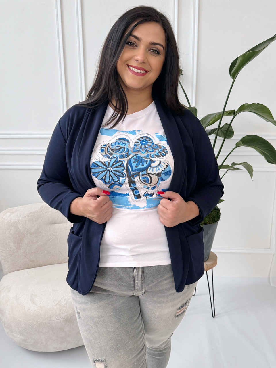 Tričko s potiskem Clover Blue